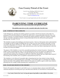 Cass County Friend of the Court