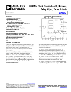 AD9513 - Analog Devices