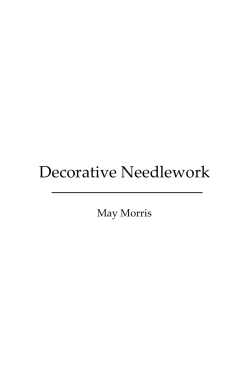 Decorative Needlework