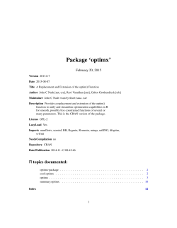 Package `optimx`