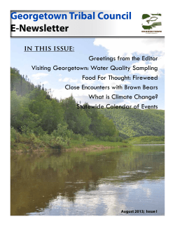 Georgetown Tribal Council E