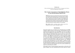 The Cosmic Connections of the Eight Key Points in the