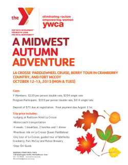 a midwest autumn adventure - MARSHALLTOWN YMCA-YWCA