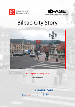 Bilbao City Story - STICERD