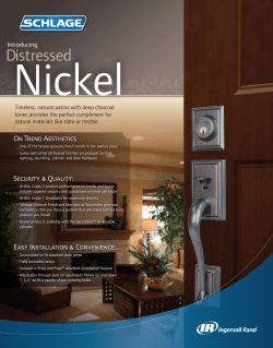 Distressed - Residential Security Products