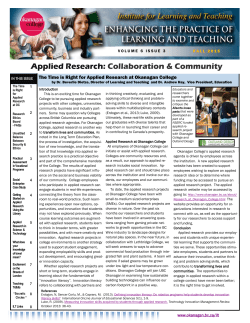 Fall 2015 - Okanagan College