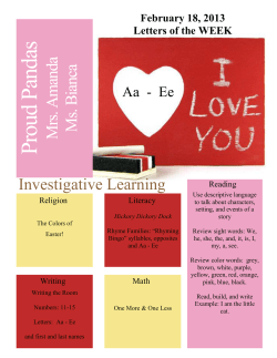 Proud Pandas - SGA Mandarin