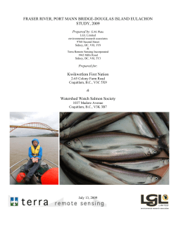 FRASER RIVER, PORT MANN BRIDGE