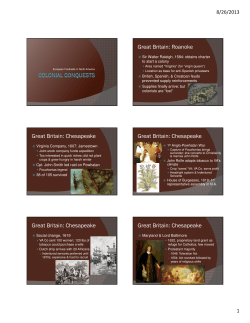 Colonial Conquests (Part Two)