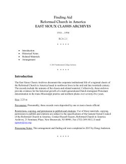 East Sioux - Northwestern College