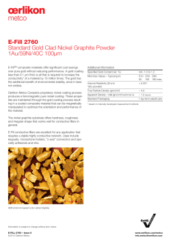 E-Fill 2760 Standard Gold Clad Nickel Graphite Powder 1Au/59Ni