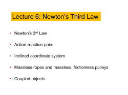 Newton`s 3rd Law