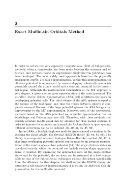 2 Exact Muffin-tin Orbitals Method