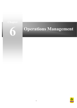 Operations Management