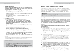 Planning and research 2. Your teacher will have helped you study
