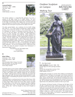 On-Campus Sculpture Walking Tour