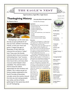 Thanksgiving History