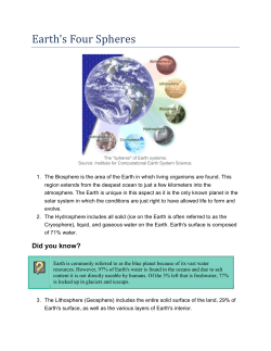 Earth`s Four Spheres