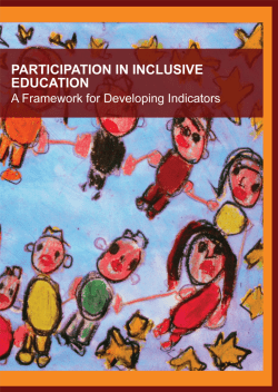 Participation in Inclusive Education