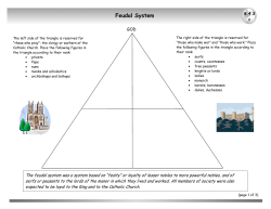 Feudal System