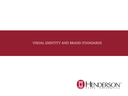 Brand Standards - Henderson State University