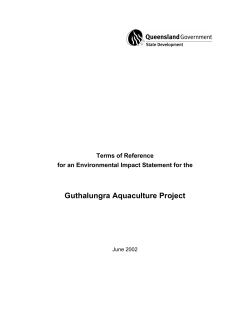 Guthalungra Aquaculture Project