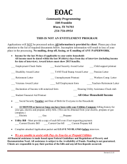 Community Programming 500 Franklin Waco, TX 76701 254