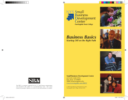 Business Basics - Farmingdale State College