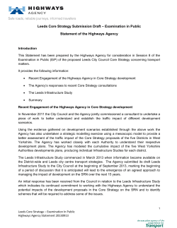 S8-3 Highways Agency