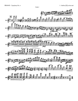 BRAHMS &ndash; Symphony No. 4 I. 2 before [Q] to the