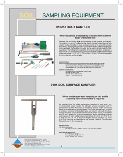 Soil Moisture Soil Sampling Kit