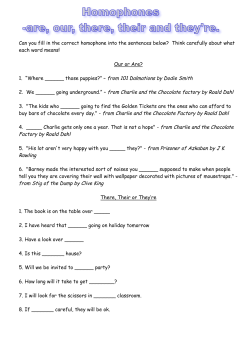 Seahorses &ndash; Grammar &ndash; Homophones