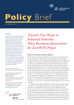 Towards Zero Waste in Industrial Networks