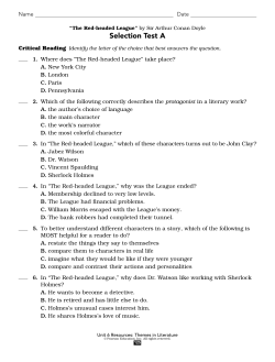 Selection Test A
