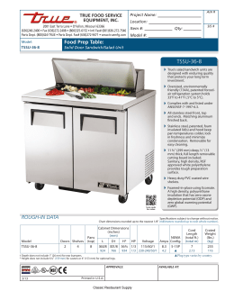 TSSU-36-8 - Restaurant Supply