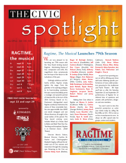 September  - The Kalamazoo Civic Theatre