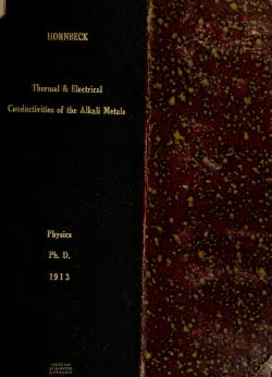 Thermal and electrical conductivities of the alkali metals
