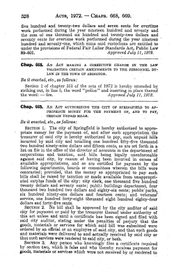 528 ACTS, 1972. &mdash; CHAPS. 668, 669. five hundred and twenty