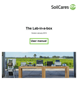 The Lab-in-a-box