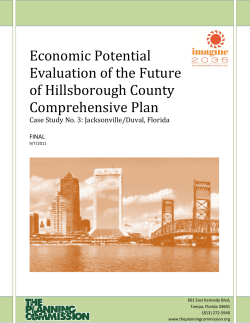 Economic Potential Case Study #3 (Jacksonville)