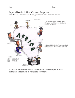 Imperialism in Africa: Cartoon Response