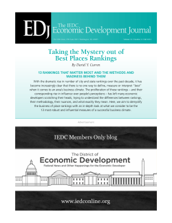 ED Economic Development Journal