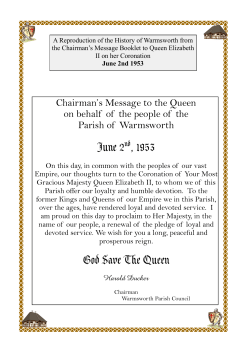 History of Warmsworth - Warmsworth Parish Council