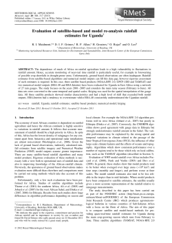 Evaluation of - Ross Maidment