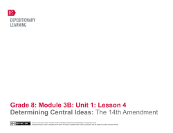Grade 8: Module 3B: Unit 1: Lesson 4 Determining