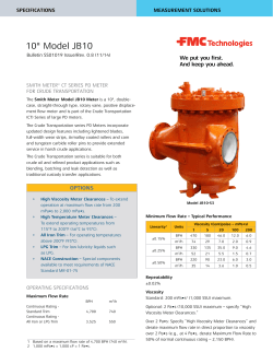 10" Model JB10 - Measurement Solutions
