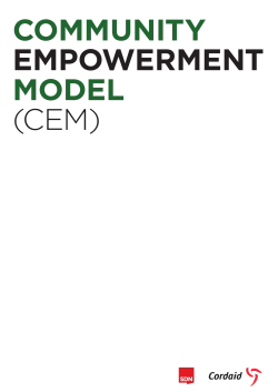 community empowerment model - Stakeholder Democracy Network