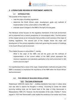 2. literature review of pertinent aspects