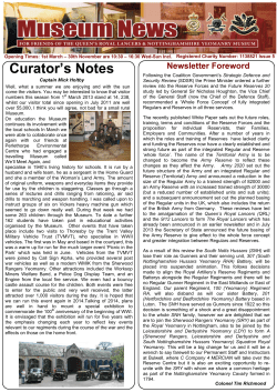 Museum News Issue 5 - September