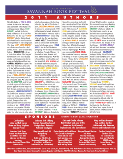 Savannah Book Festival